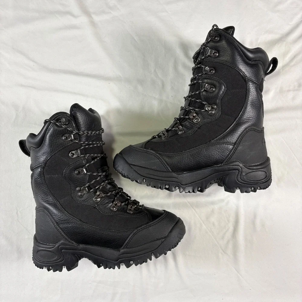 Cabelas Mens Inferno Hunting Boots 8D Waterproof Insulated Winter‎ Heavy Outdoor